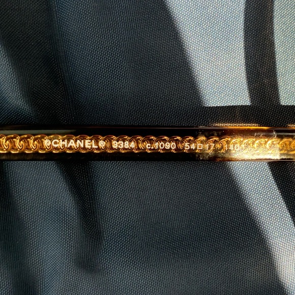 Chanel Eyeglasses Frame Clear Sand - Picture 6 of 6